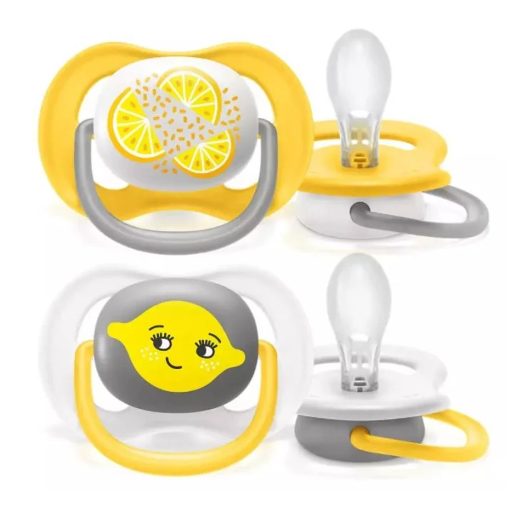 Avent Succhietto Ultra Air Collection Fruit 6-18 Mesi 2 Pezzi