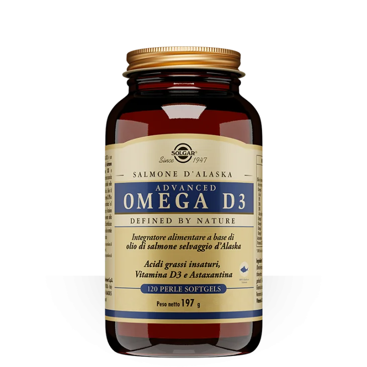 Solgar Advanced Omega D3 120 perle softgels