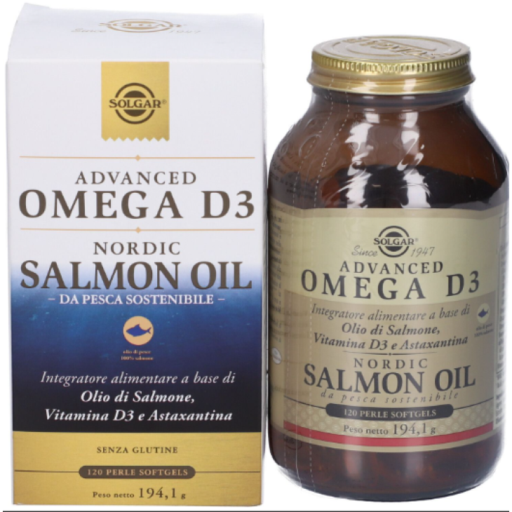 Solgar Advanced Omega D3 120 perle softgels