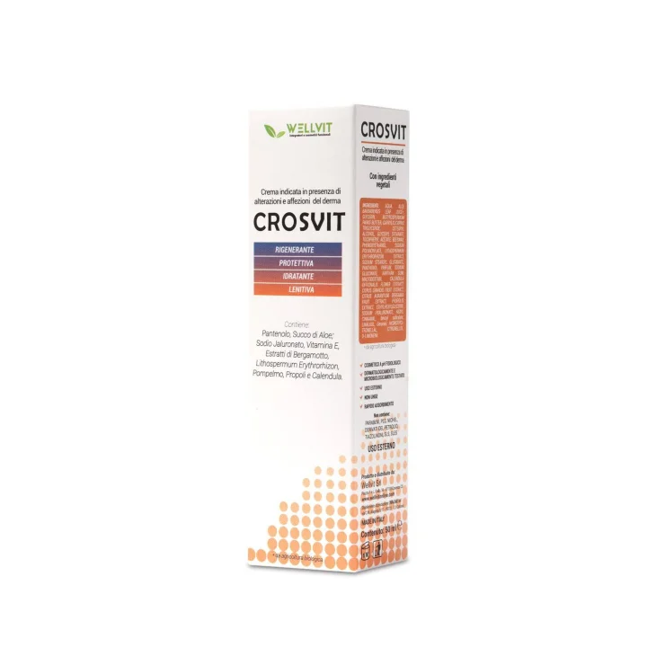 Crosvit Crema Dermatologica Naturale Contro Irritazioni ed Arrossamenti 50 Ml