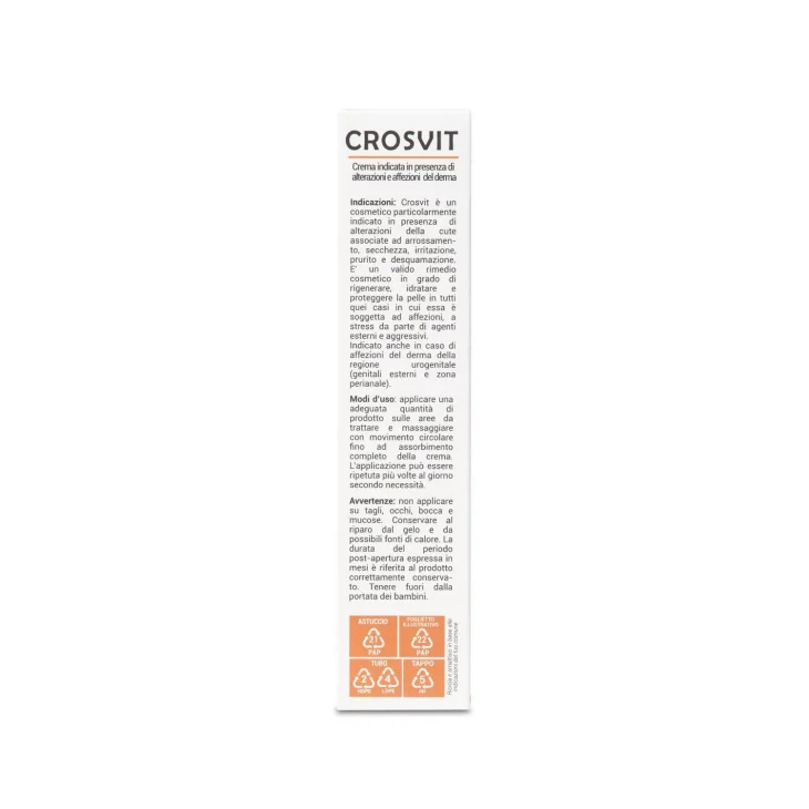 Crosvit Crema Dermatologica Naturale Contro Irritazioni ed Arrossamenti 50 Ml