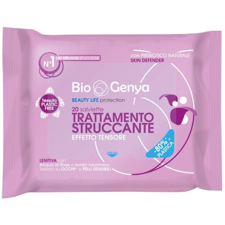 Biogenya Trattamento Struccante Effetto Tensore 20 salviette