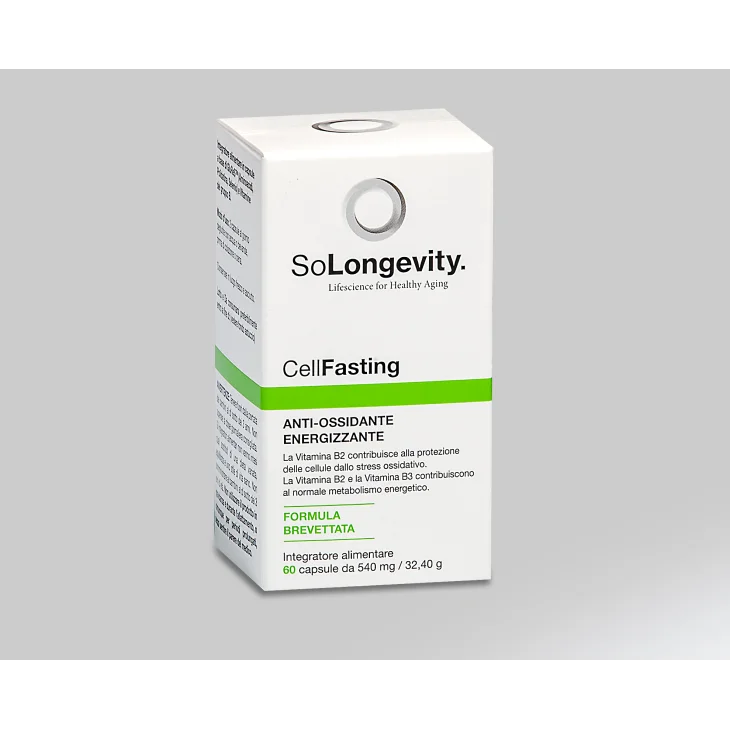 SoLongevity CellFasting Integratore Contro Stanchezza Fisica e Mentale 60 capsule