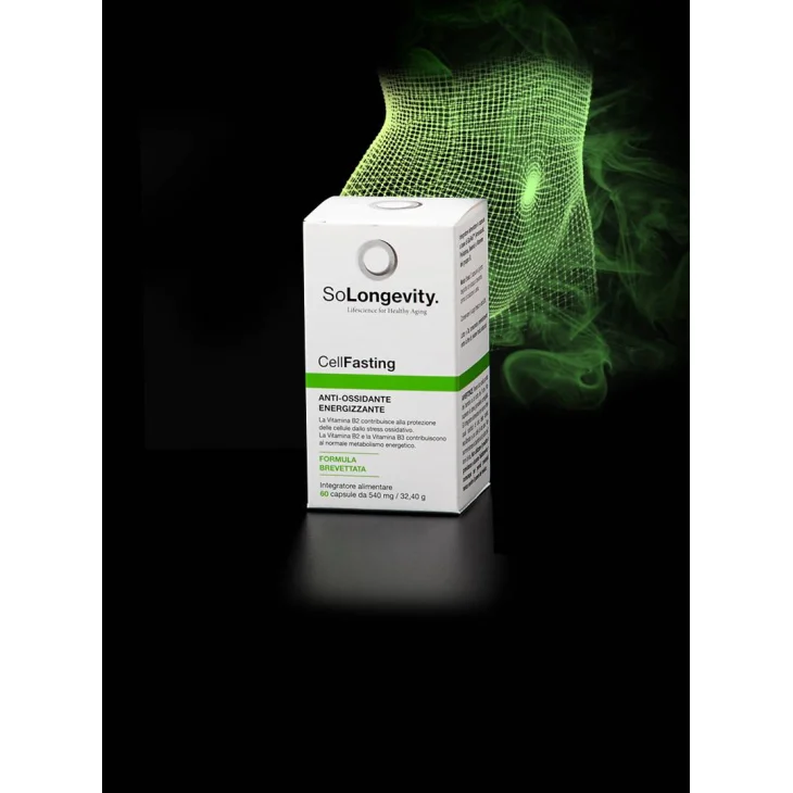SoLongevity CellFasting Integratore Contro Stanchezza Fisica e Mentale 60 capsule