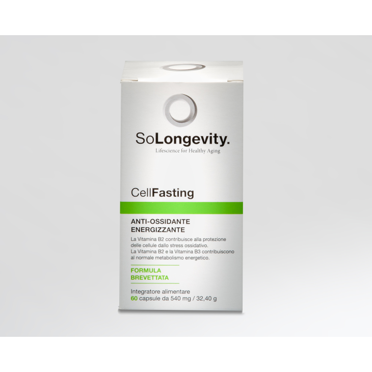 SoLongevity CellFasting Integratore Contro Stanchezza Fisica e Mentale 60 capsule