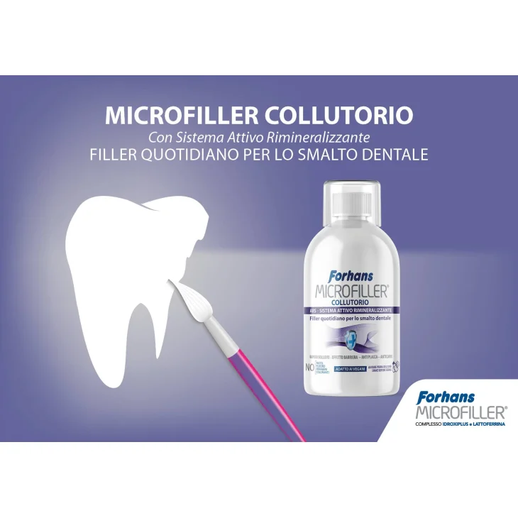 Forhans Microfiller Collutorio Rimineralizzante 500 Ml