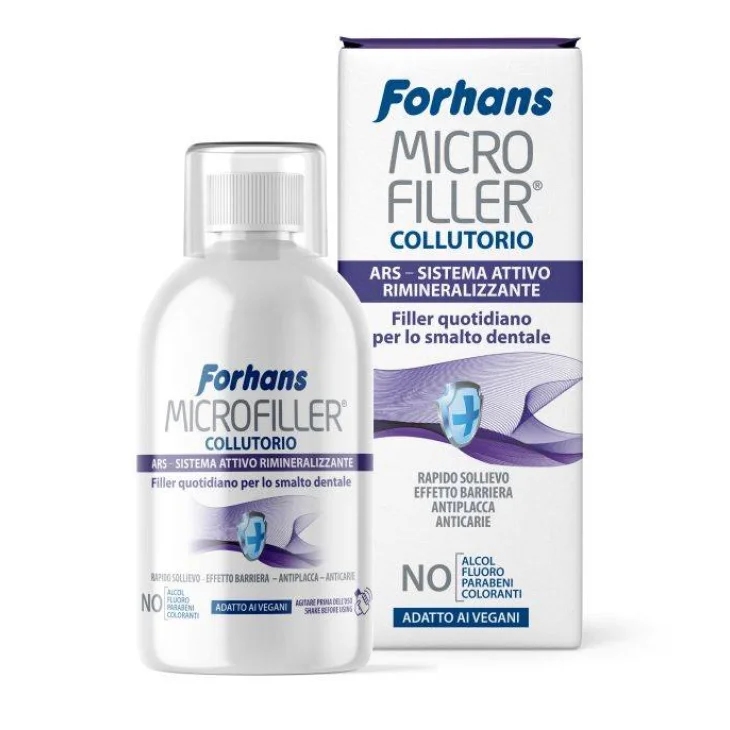 Forhans Microfiller Collutorio Rimineralizzante 500 Ml