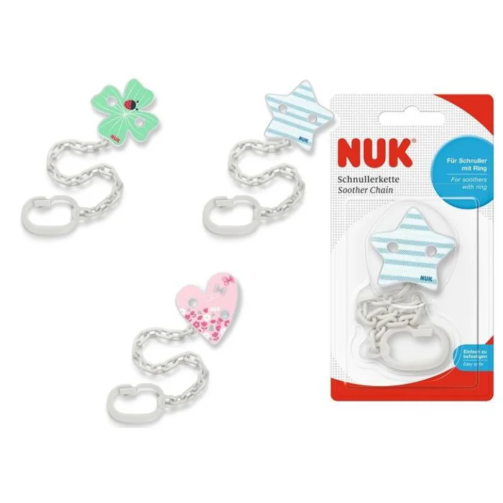 Nuk Catenella Porta Succhietto Forme Assortite