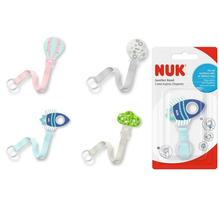 Nuk Nastro Porta Succhietto Forme Assortite