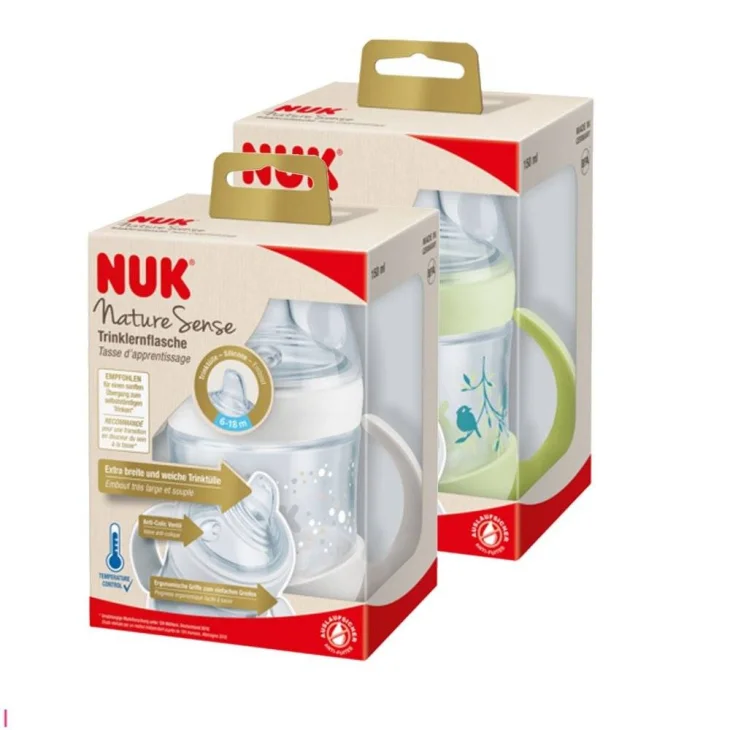 Nuk Bevimpara Natural Sense Temperature Control Tazza Silicone 6-18 150 ml