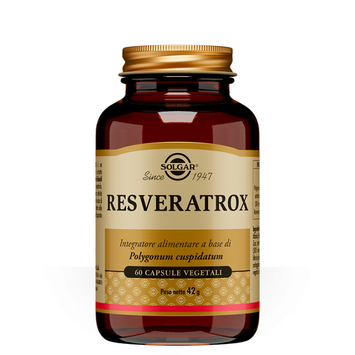 Solgar Resveratrox Integratore Resveratrolo 60 capsule