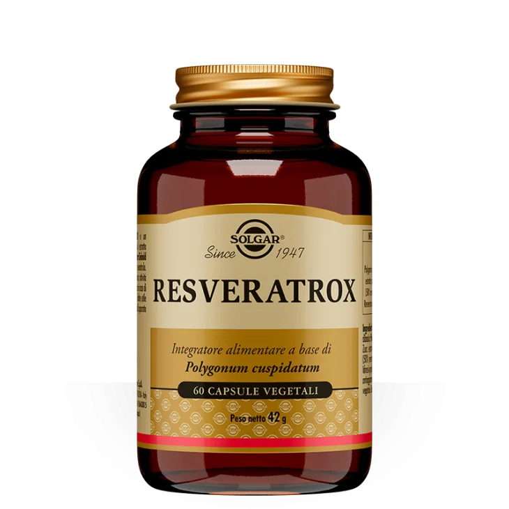 Solgar Resveratrox Integratore Resveratrolo 60 capsule