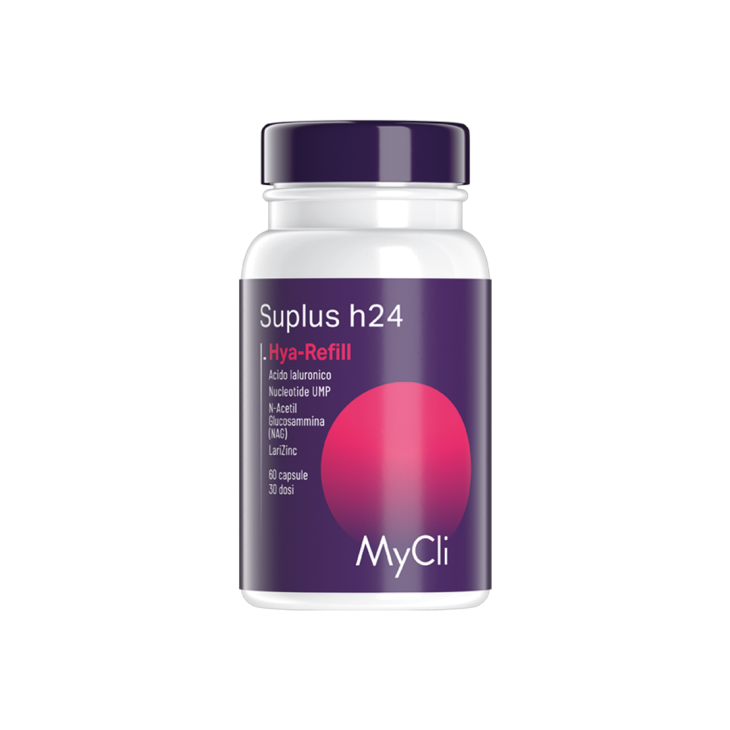 MyCli Suplus h24 Hya-Refill Integratore Tonicità ed Idratazione della Pelle 60 capsule