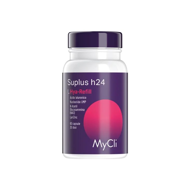 MyCli Suplus h24 Hya-Refill Integratore Tonicità ed Idratazione della Pelle 60 capsule