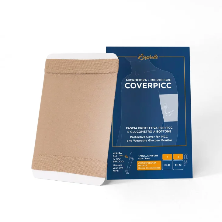 Linphelle Fascia Coverpicc Microfibra Nude Misura 0