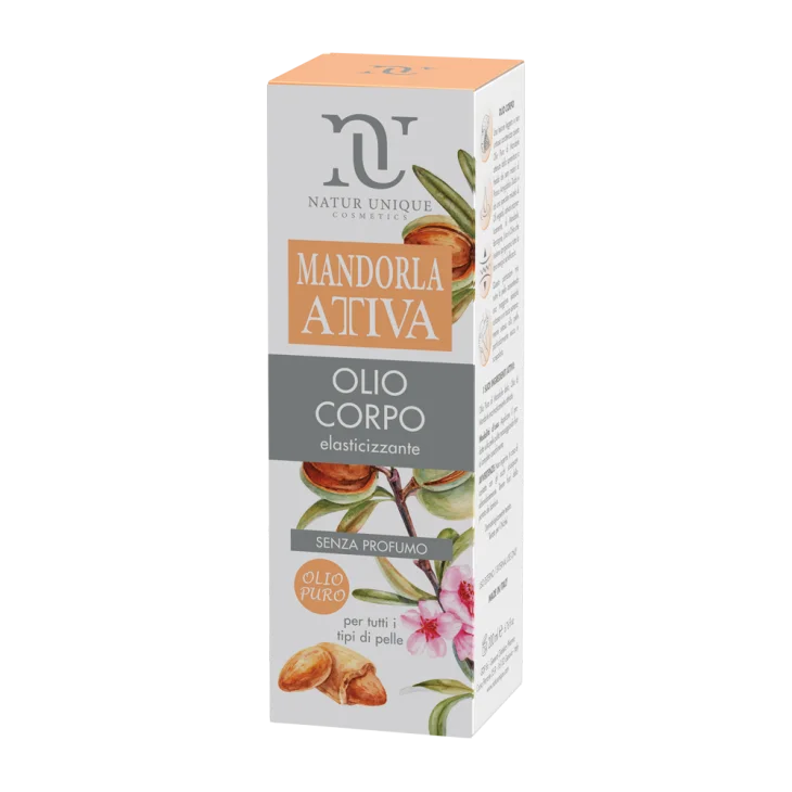 Natur Unique Mandorla Attiva Olio Corpo Elasticizzante Senza Profumo 200 Ml