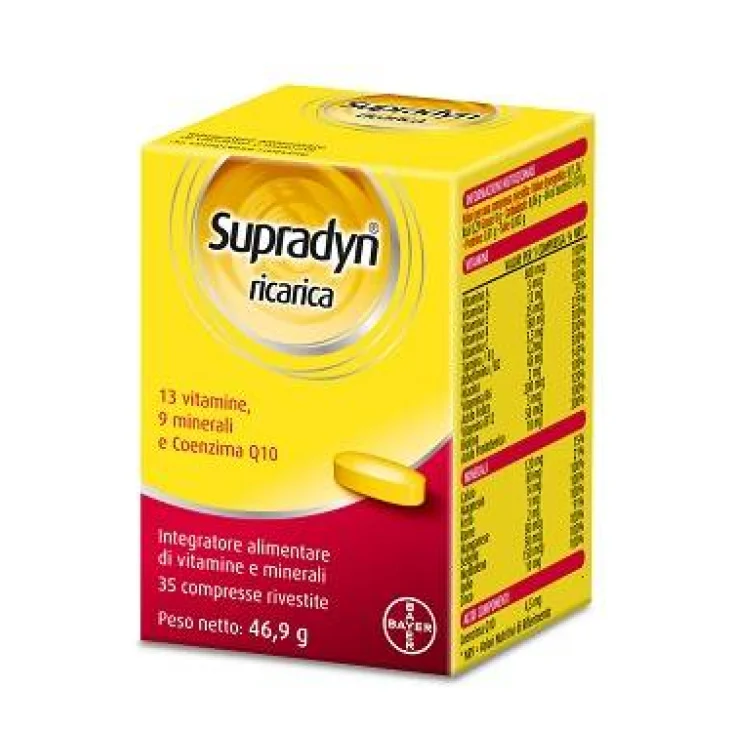 Supradyn Ricarica Integratore di Vitamine e Sali Minerali 35 Compresse