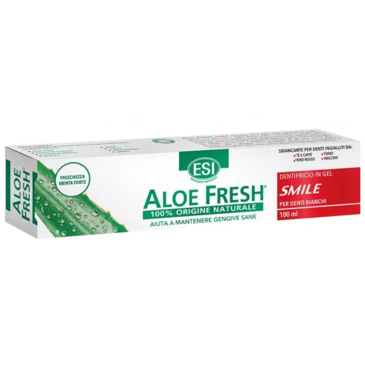 Esi Aloe Fresh Smile Dentifricio Sbiancante 100 Ml