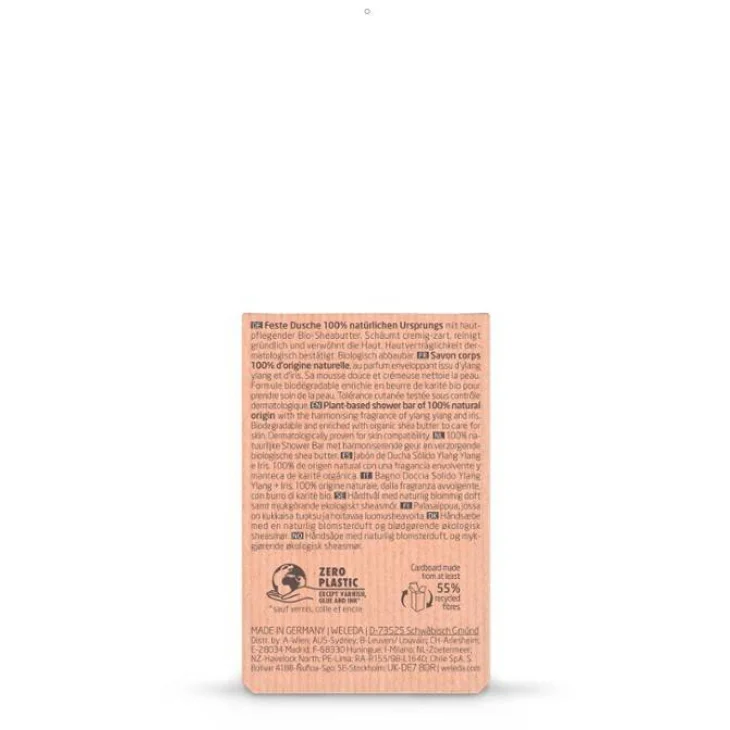 Weleda Bagno Doccia Solido 100% Naturale Ylang Ylang + Iris 75 g
