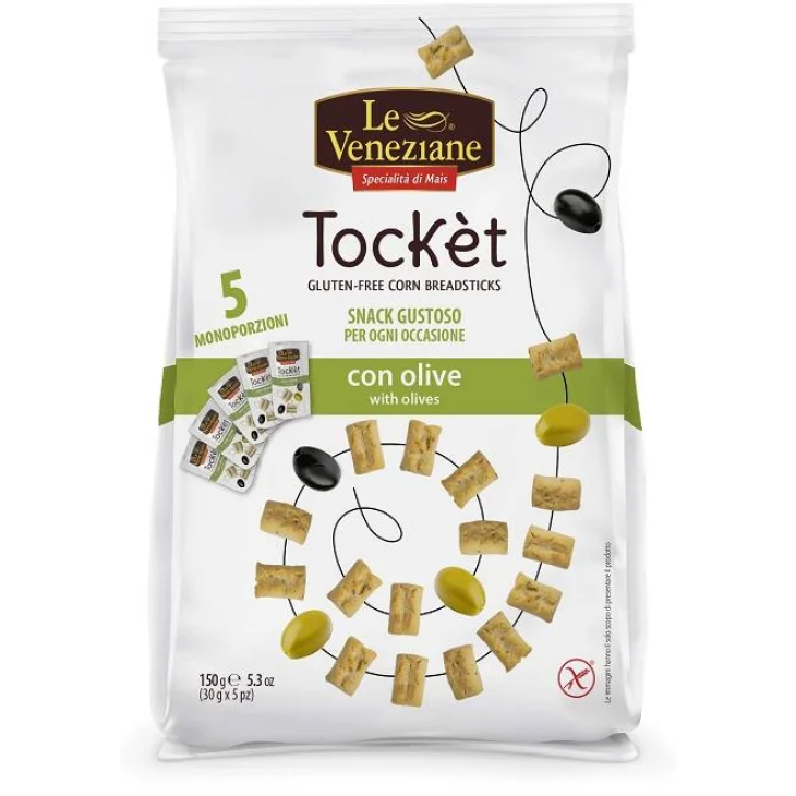 Le Veneziane Tockèt con Olive 5 Pezzi x 30 g