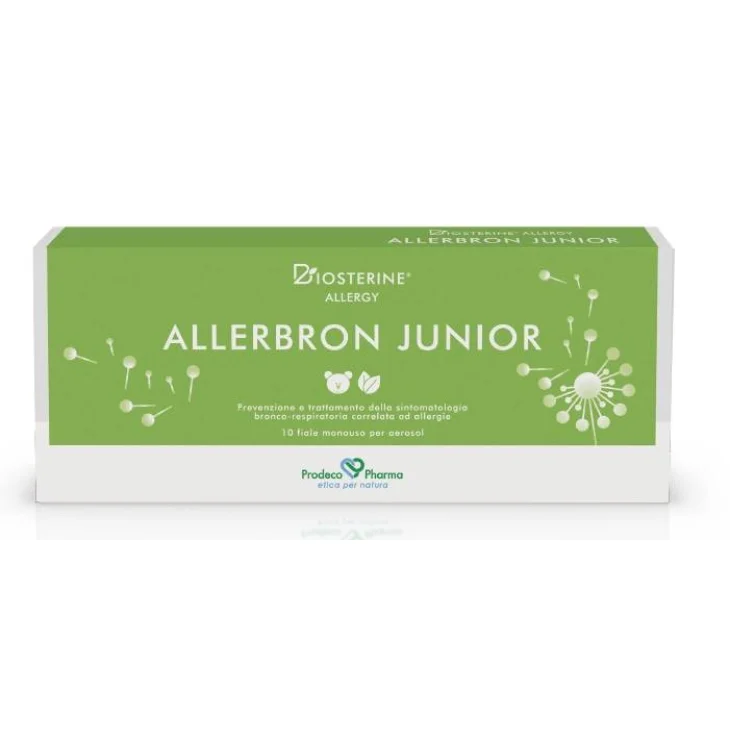 Prodeco Biosterine Allergy Allerbron Junior 10 Fiale Da 5 ml