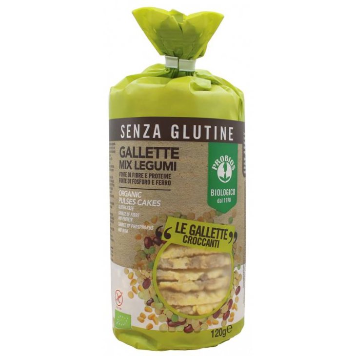 Probios senza Glutine Gallette Mix Legumi 200 g