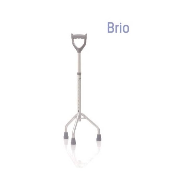 Moretti Brio Tripode Base Larga in Alluminio con Manico Chiuso
