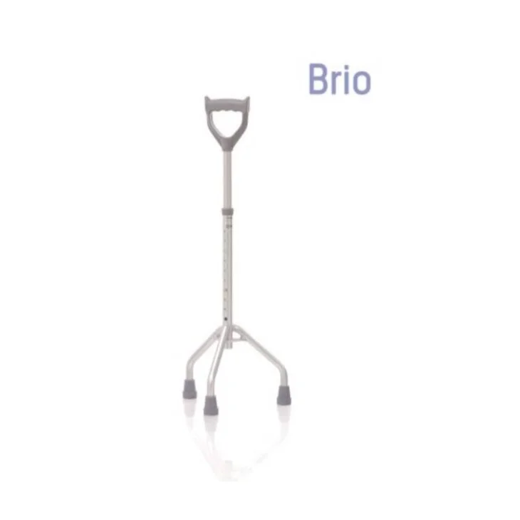 Moretti Brio Tripode Base Larga in Alluminio con Manico Chiuso