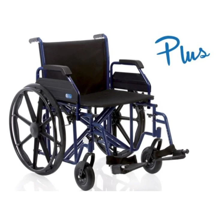 Moretti Ardea One Carrozzina Bariatrica Pieghevole Plus Seduta 55 cm