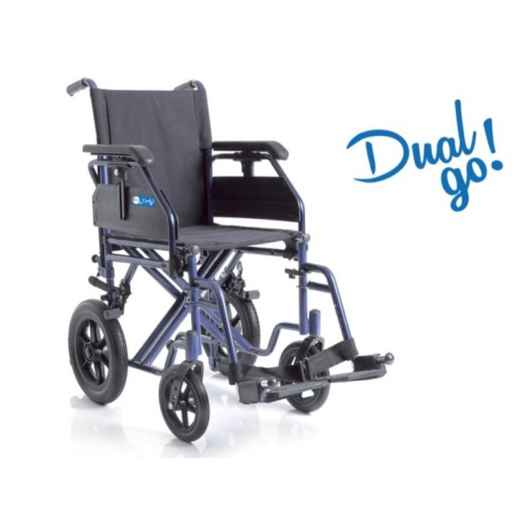 Moretti Ardea One Carrozzina Pieghevole Dual GO Seduta 38 cm