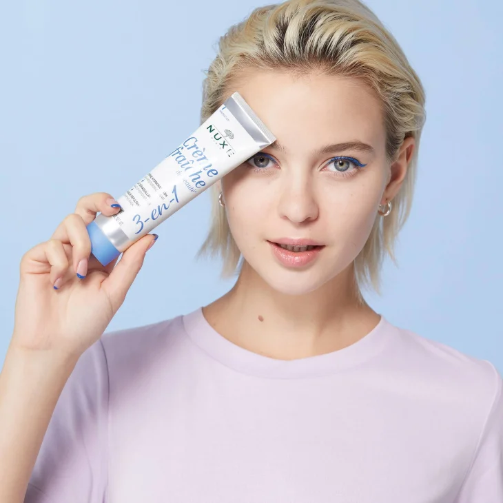 Nuxe Crème Fraîche De Beautè 3-In-1, Idratante 48H, Struccante, Rimpolpante 100 ml