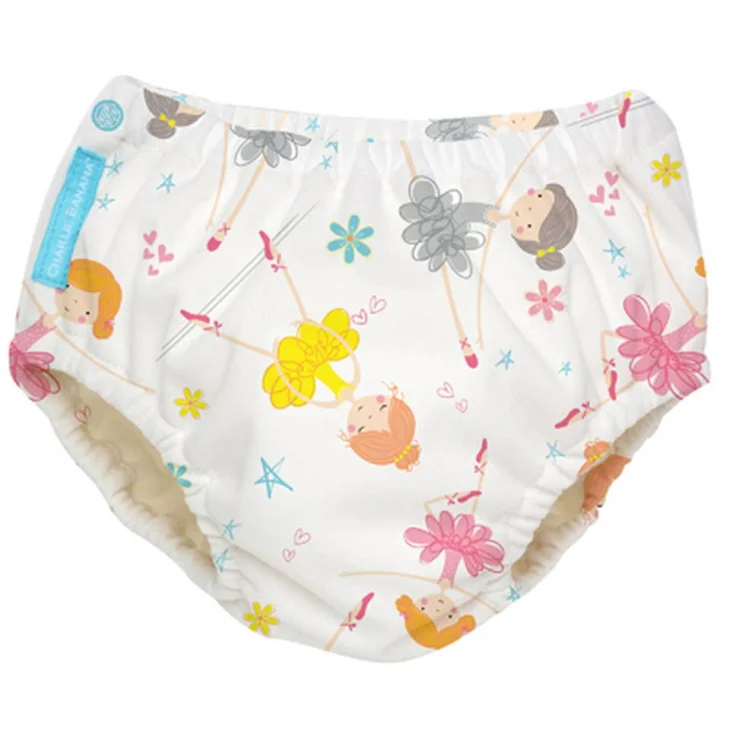Charlie Banana 2-in-1 Costume Contenitivo e Mutandina Training Diva Ballerina L