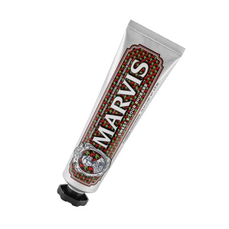 Marvis Dentifricio Sweet & Sour Rhubarb Rabarbaro e Menta 75 ml
