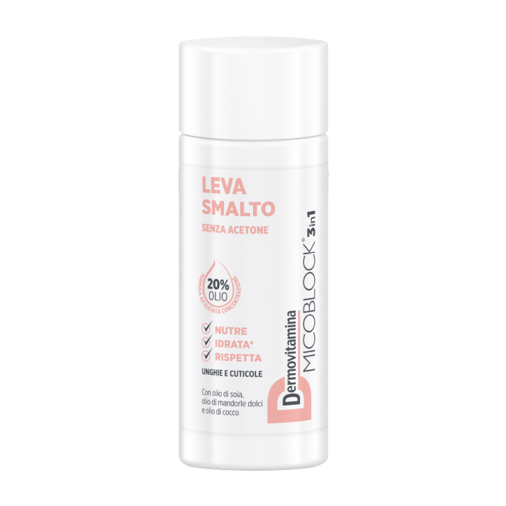 Dermovitamina Micoblock 3In1 Levasmalto Senza Acetone 125 ml