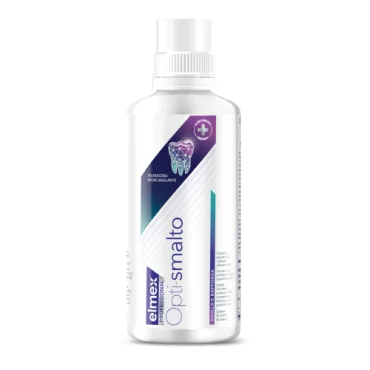 Elmex Collutorio Opti-Smalto Sigilla e Rafforza lo Smalto con Tecnologia Micro-sigillante 400 ml