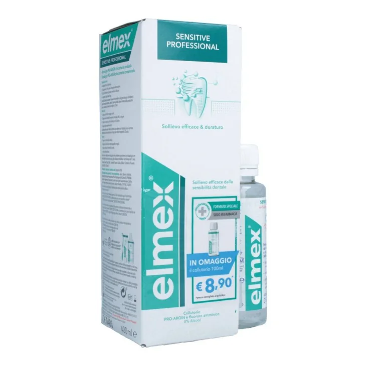 Elmex Sensitive Professional Collutorio Special Pack 400 ml + 100 ml