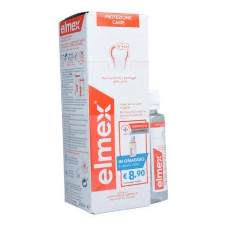 Elmex Protezione Carie Collutorio Special Pack 400 ml + 100 ml