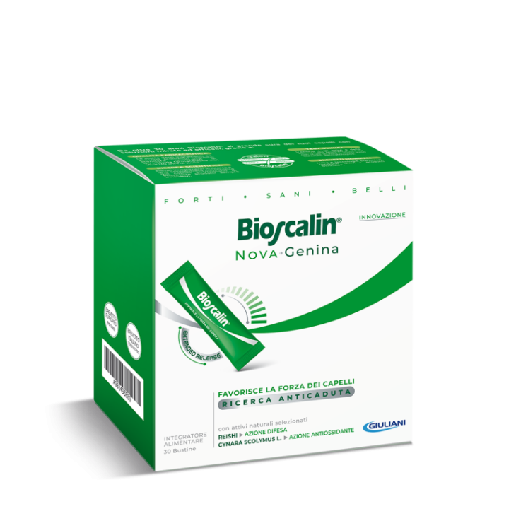 Bioscalin Nova Genina Integratore Anticaduta Capelli 30 bustine