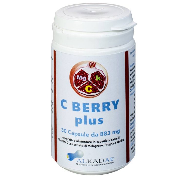 Alkadae C Berry Plus Integratore Naturale Tonico Antiossidante 30 Capsule