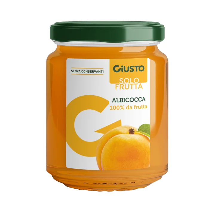 Giusto Solo Frutta Composta di Albicocche Senza Glutine 284 g