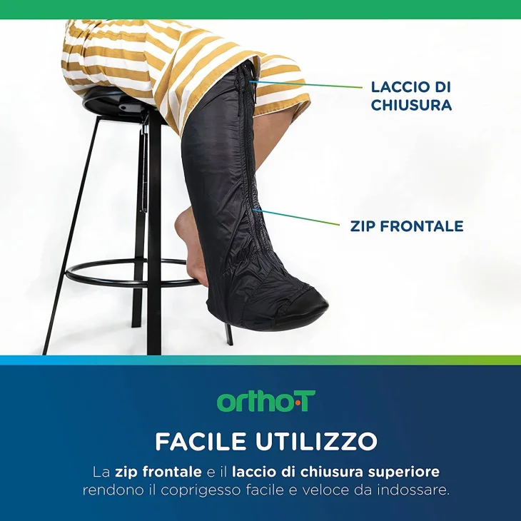 Ortho T Calza Coprigesso Gamba Adulto Taglia S 37/38