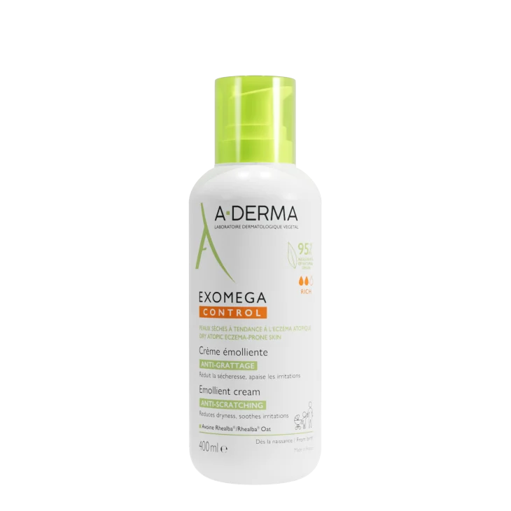 A-Derma Exomega Control Crema Emolliente Lenitiva del Prurito 400 ml
