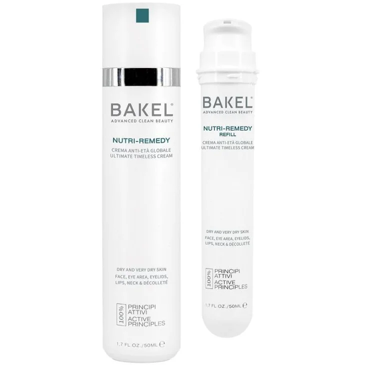 Bakel Nutri-Remedy Case&Refill Crema Anti-Età Globale Per Pelle Da Secca A Molto Secca 50 ml