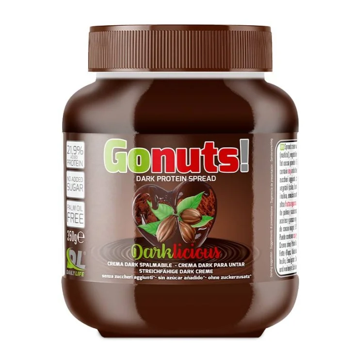 Gonuts Darklicious Fondente 21,9 % 350 g