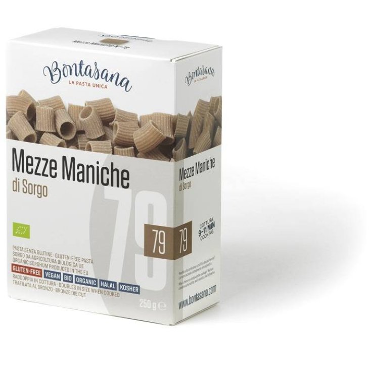 Bontasana Mezze Maniche di Sorgo Senza Glutine 250 g