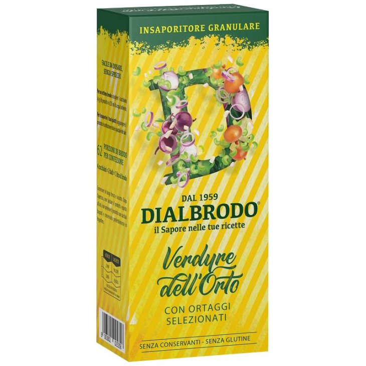 Dialbrodo Verdure dell'Orto Brodo vegetale senza glutine 250 g