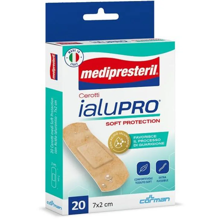 Medipresteril Ialupro Soft Protection Cerotti 7X2 cm 20pezzi