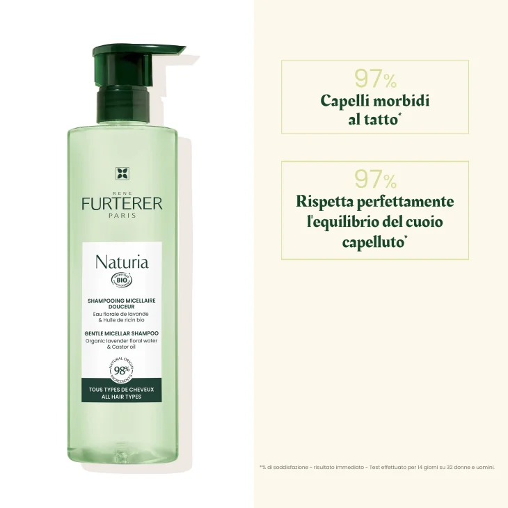 Rene Furterer Naturia Shampoo Micellare Delicato 400 ml