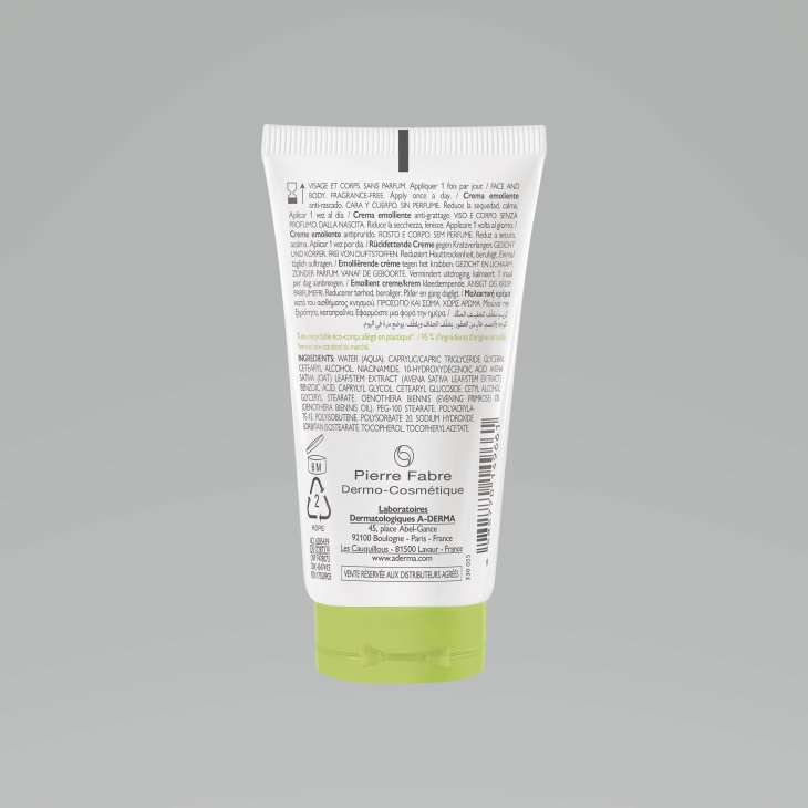 A-Derma Exomega Control Crema Emolliente Lenitiva del Prurito 50 ml