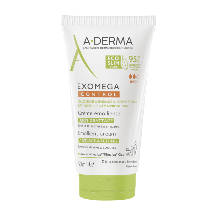 A-Derma Exomega Control Crema Emolliente Lenitiva del Prurito 50 ml